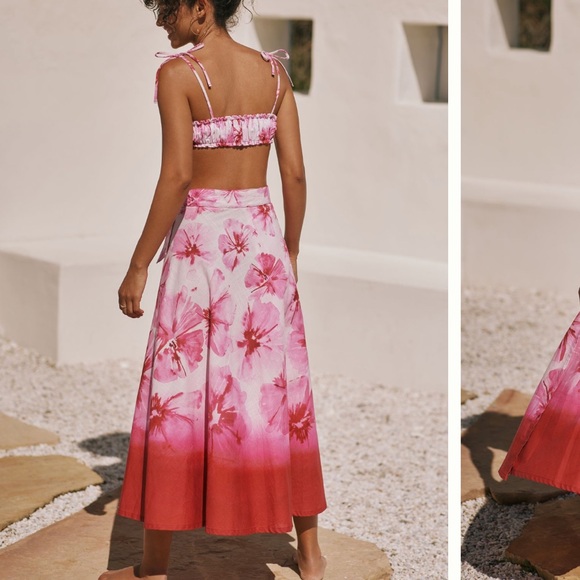 NWT SIGAL Rouched Bandeau Top - Picture 3 of 7